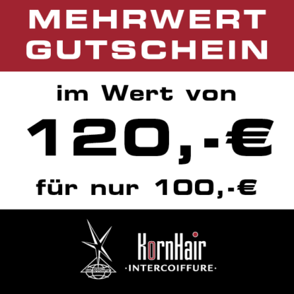 120€ Mehrwert-Gutschein