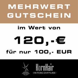 120€ Mehrwert-Gutschein